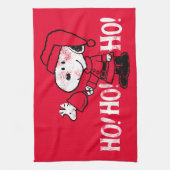 Erdnüsse | Snoopy & Woodstock Ringbröle Geschirrtuch (Vertikal)