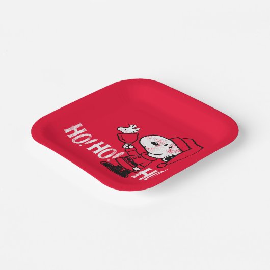 Erdnüsse | Snoopy & Woodstock Ringbröle Pappteller (Gewinkelt)