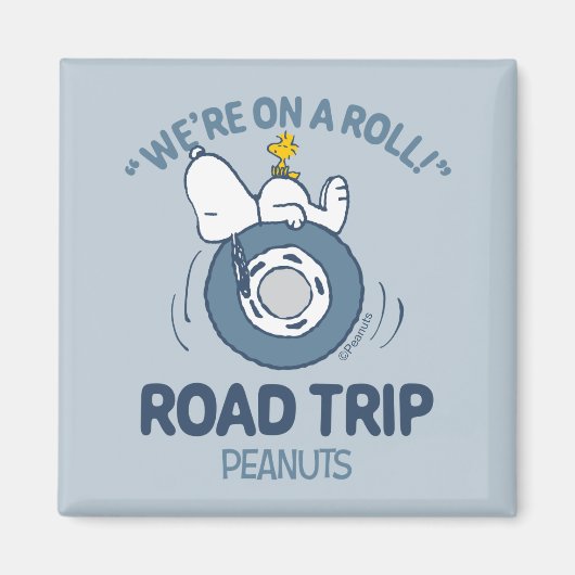 Erdnüsse | Snoopy & Woodstock Road Trip Magnet (Vorne)