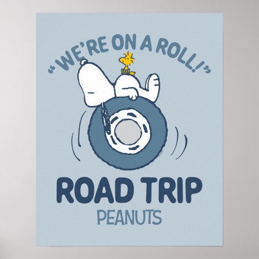 Erdnüsse | Snoopy & Woodstock Road Trip Poster (Vorne)