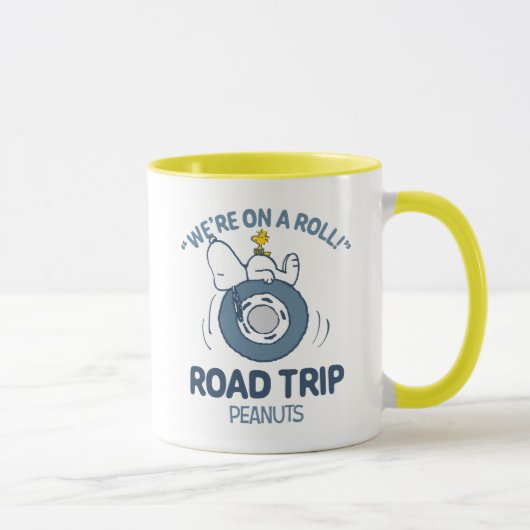 Erdnüsse | Snoopy & Woodstock Road Trip Tasse (Rechts)