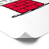 Erdnüsse | Snoopy & Woodstock Santa Bell Ringer Poster (Ecke)