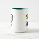 Erdnüsse | Snoopy & Woodstock Santa Bell Ringer Tasse (Zentrum)