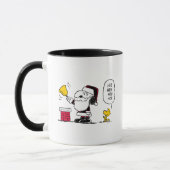 Erdnüsse | Snoopy & Woodstock Santa Bell Ringer Tasse (Links)