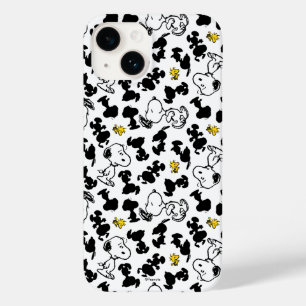 Erdnüsse   Snoopy & Woodstock-Schattenmuster Case-Mate iPhone 14 Hülle