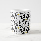 Erdnüsse | Snoopy & Woodstock-Schattenmuster Jumbo-Tasse (Vorderseite)