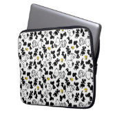 Erdnüsse | Snoopy & Woodstock-Schattenmuster Laptopschutzhülle (Vorderseite Links)