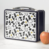 Erdnüsse | Snoopy & Woodstock-Schattenmuster Metall Brotdose (Beispiel)