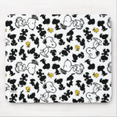 Erdnüsse | Snoopy & Woodstock-Schattenmuster Mousepad (Vorne)