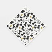 Erdnüsse | Snoopy & Woodstock-Schattenmuster Serviette (Ecke)
