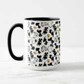 Erdnüsse | Snoopy & Woodstock-Schattenmuster Tasse (Links)