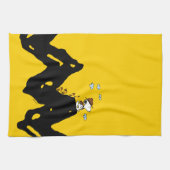 Erdnüsse | Snoopy & Woodstock Scout Truppenwanderu Geschirrtuch (Horizontal)