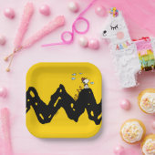 Erdnüsse | Snoopy & Woodstock Scout Truppenwanderu Pappteller (Party)