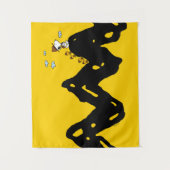 Erdnüsse | Snoopy & Woodstock Scout Truppenwanderu Wandteppich (Vorderseite)