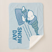 Erdnüsse | Snoopy & Woodstock Sherpadecke (Vorderseite)