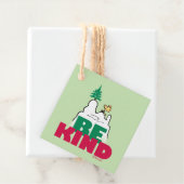 Erdnüsse | Snoopy & Woodstock sind gut Geschenkanhänger (Beispiel)