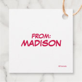 Erdnüsse | Snoopy & Woodstock sind gut Geschenkanhänger (Rückseite)