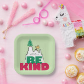 Erdnüsse | Snoopy & Woodstock sind gut Pappteller (Party)