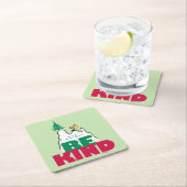 Erdnüsse | Snoopy & Woodstock sind gut Rechteckiger Pappuntersetzer (Vor Ort)