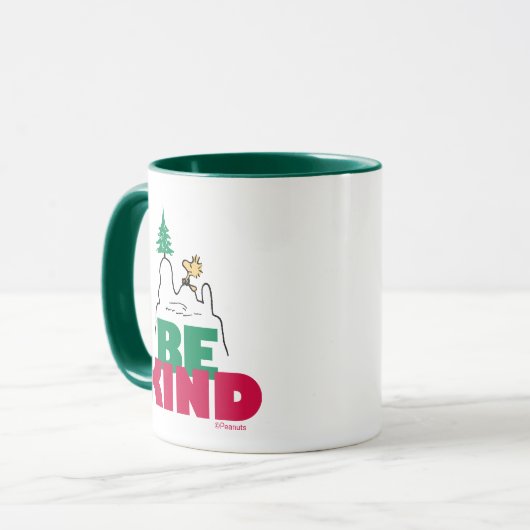Erdnüsse | Snoopy & Woodstock sind gut Tasse (Vorderseite Links)