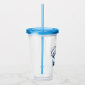 Erdnüsse | Snoopy & Woodstock Skifahren Acryltrinkbecher (Rechts)