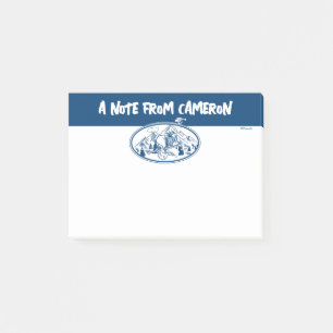 Erdnüsse   Snoopy & Woodstock Skifahren Post-it Klebezettel