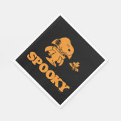 Erdnüsse | Snoopy & Woodstock Spooky Serviette (Ecke)