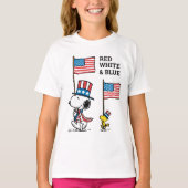 Erdnüsse | Snoopy & Woodstock T-Shirt (Vorderseite)