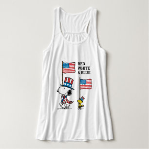 Erdnüsse Snoopy & Woodstock Tank Top
