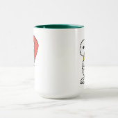 Erdnüsse | Snoopy & Woodstock Tasse (Zentrum)