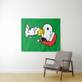 Erdnüsse | Snoopy & Woodstock Wandteppich (Beispiel (Horizontal))