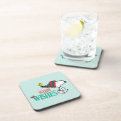 Erdnüsse | Snoopy & Woodstock Warme Wünsche Getränkeuntersetzer (Rechte Seite)