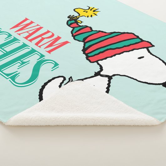 Erdnüsse | Snoopy & Woodstock Warme Wünsche Sherpadecke (3/4)