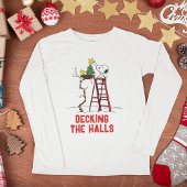 Erdnüsse | Snoopy & Woodstock Weihnachtsbaum Tri-Blend Shirt