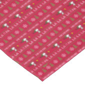 Erdnüsse | Snoopy & Woodstock Weihnachtssüßer Tischdecke (Schrägansicht)