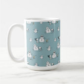 Erdnüsse | Snoopy & Woodstock Winter Break Pattern Kaffeetasse (Links)