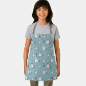 Erdnüsse | Snoopy & Woodstock Winter Break Pattern Schürze (Insitu)