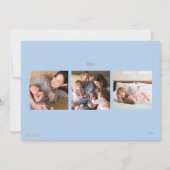 Erdnüsse | Snoopy & Woodstock Winter Skaten Feiertagskarte (Rückseite)