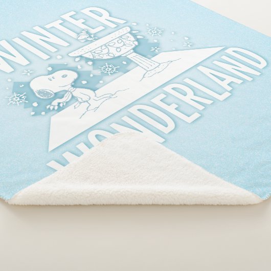 Erdnüsse | Snoopy & Woodstock Winter Wonderland Sherpadecke (3/4)