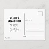 Erdnüsse | Snoopy & Woodstock | Wir haben uns bewe Postkarte (Rückseite)