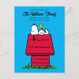 Erdnüsse   Snoopy & Woodstock   Wir haben uns bewe Postkarte