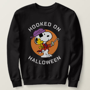 Erdnüsse Snoopy & Woodstock zu Halloween Sweatshirt