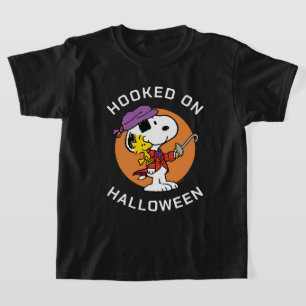 Erdnüsse   Snoopy & Woodstock zu Halloween T-Shirt