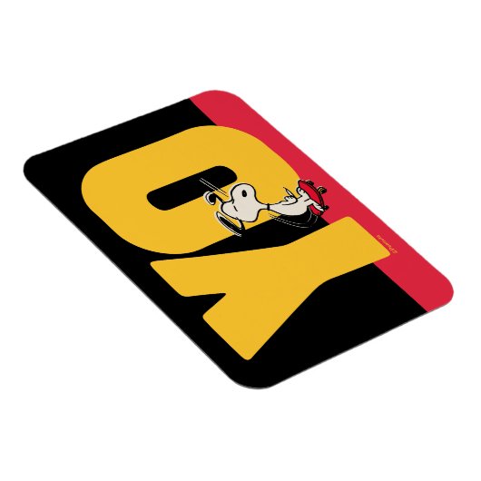 Erdnüsse | Snoopy YO Skateboard Magnet (Rechte Seite)