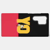 Erdnüsse | Snoopy YO Skateboard Samsung Galaxy Hülle (Rückseite (Horizontal))