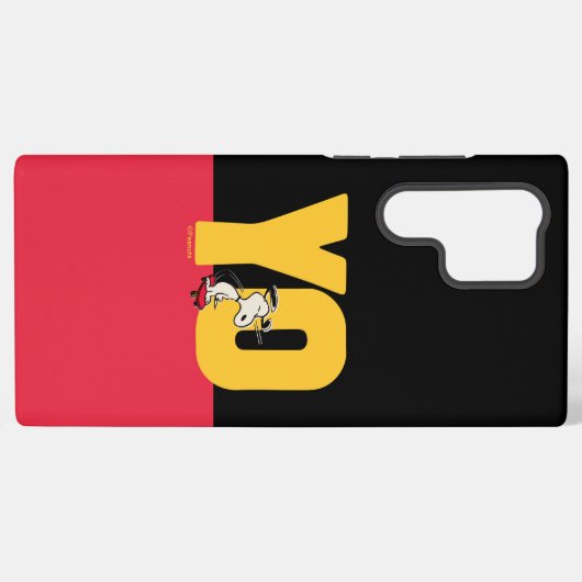 Erdnüsse | Snoopy YO Skateboard Samsung Galaxy Hülle (Rückseite (Horizontal))