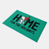 Erdnüsse | Snoopy-Zuhause für Feiertage Fußmatte (Schrägansicht)