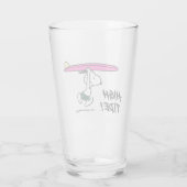 Erdnüsse | Snoopy zum Surfen Glas (Rückseite)