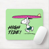 Erdnüsse | Snoopy zum Surfen Mousepad (Mit Mouse)
