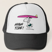 Erdnüsse | Snoopy zum Surfen Truckerkappe (Vorderseite)